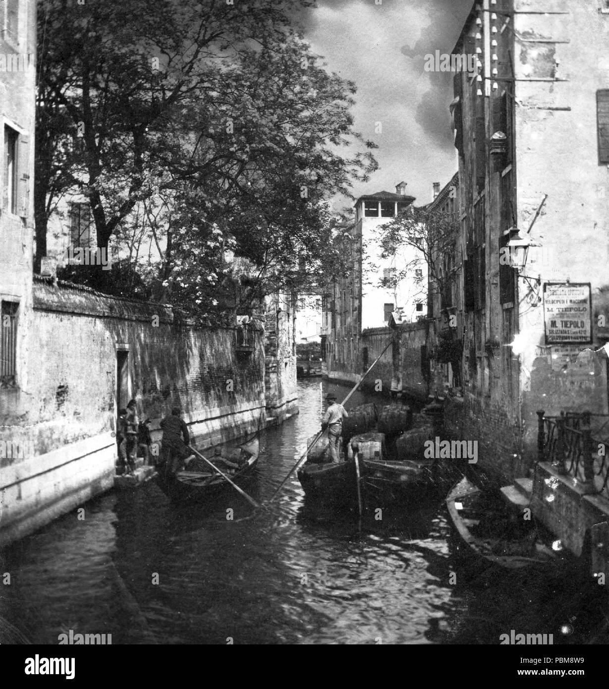 817 Italie, Venise 70491 Fortepan Banque D'Images