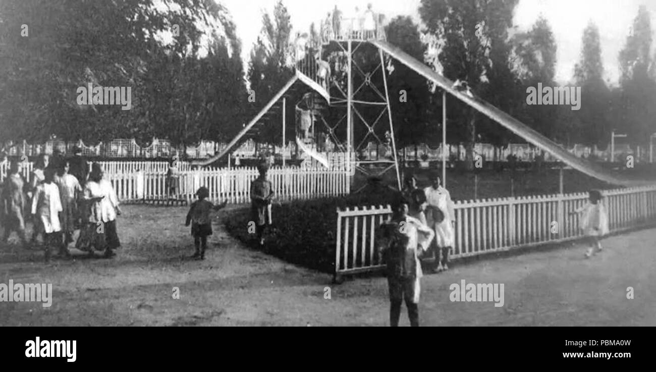 Jardin 827 niños pque independencia Banque D'Images