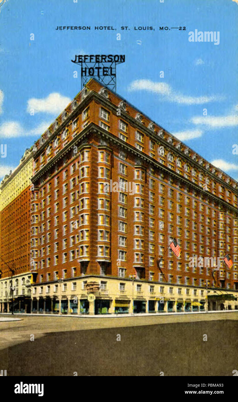 829 Jefferson Hotel NPAR (434878) Banque D'Images