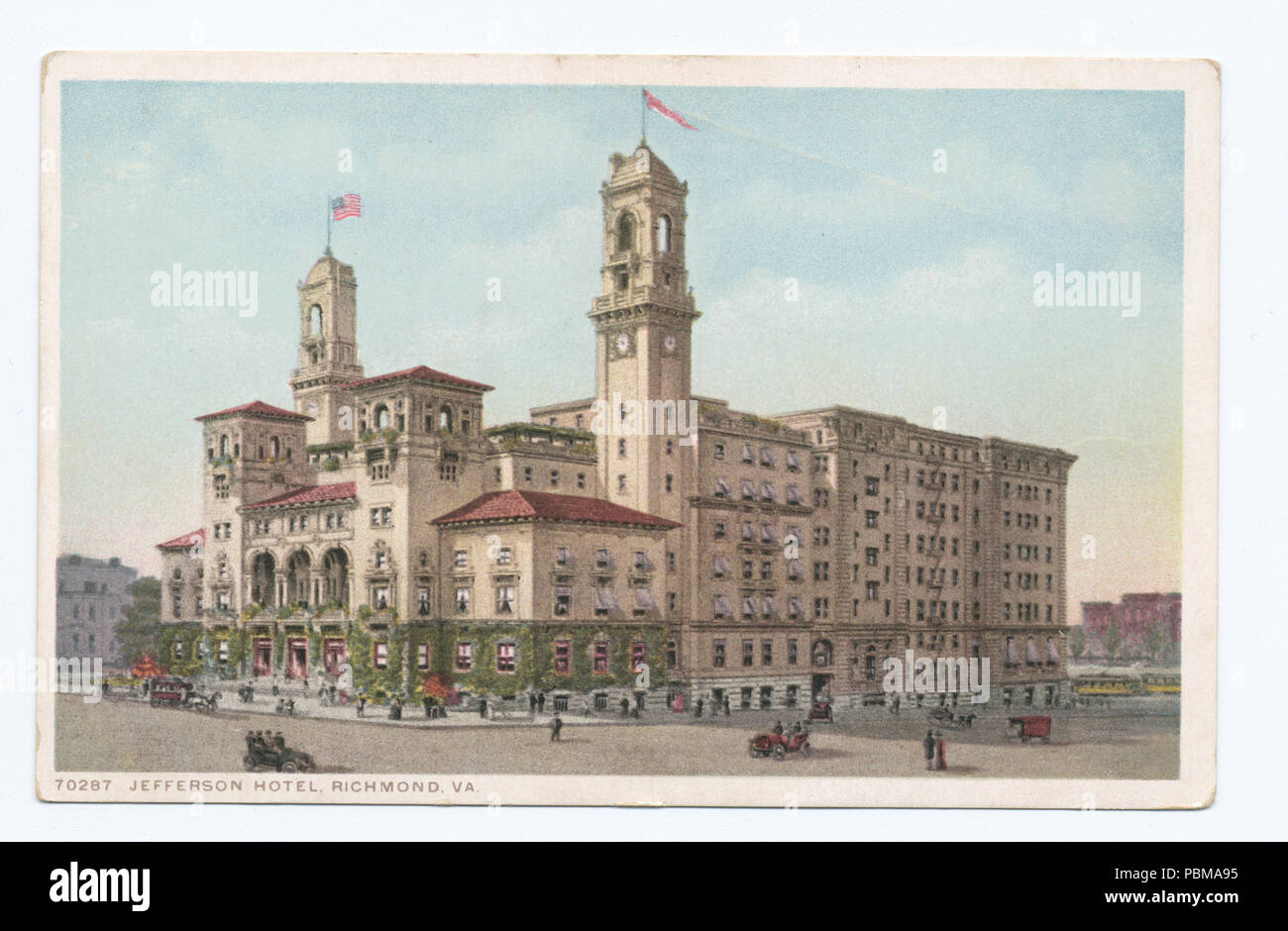 829 Jefferson Hotel, Richmond, VA (NYPL b12647398-73903) Banque D'Images