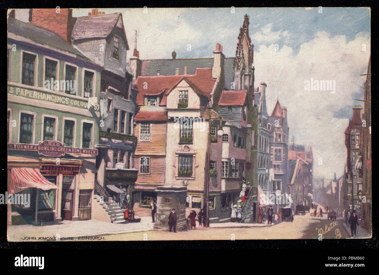 838 John Knox's House, Édimbourg (NPAR) 438276 Banque D'Images