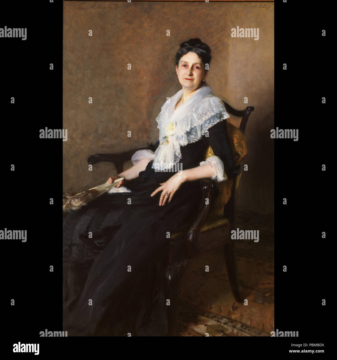 840 John Singer Sargent - Elizabeth Allen Marquand - Banque D'Images