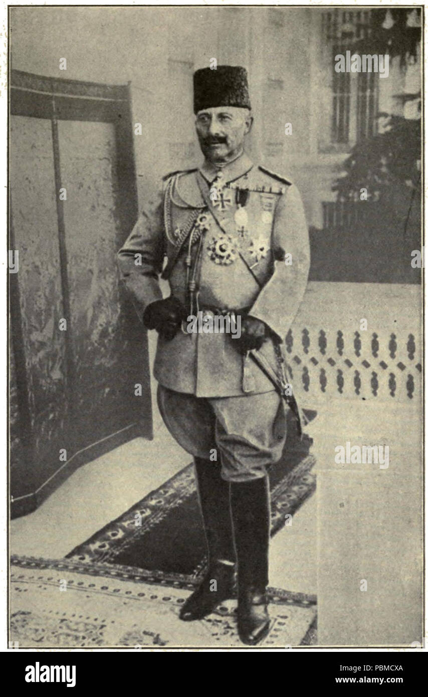 . Anglais : le Kaiser Guillaume II dans l'uniforme d'un bain turc, le maréchal . Date inconnue 852 Kaiser Wilhelm II dans l'uniforme d'un maréchal turc Banque D'Images