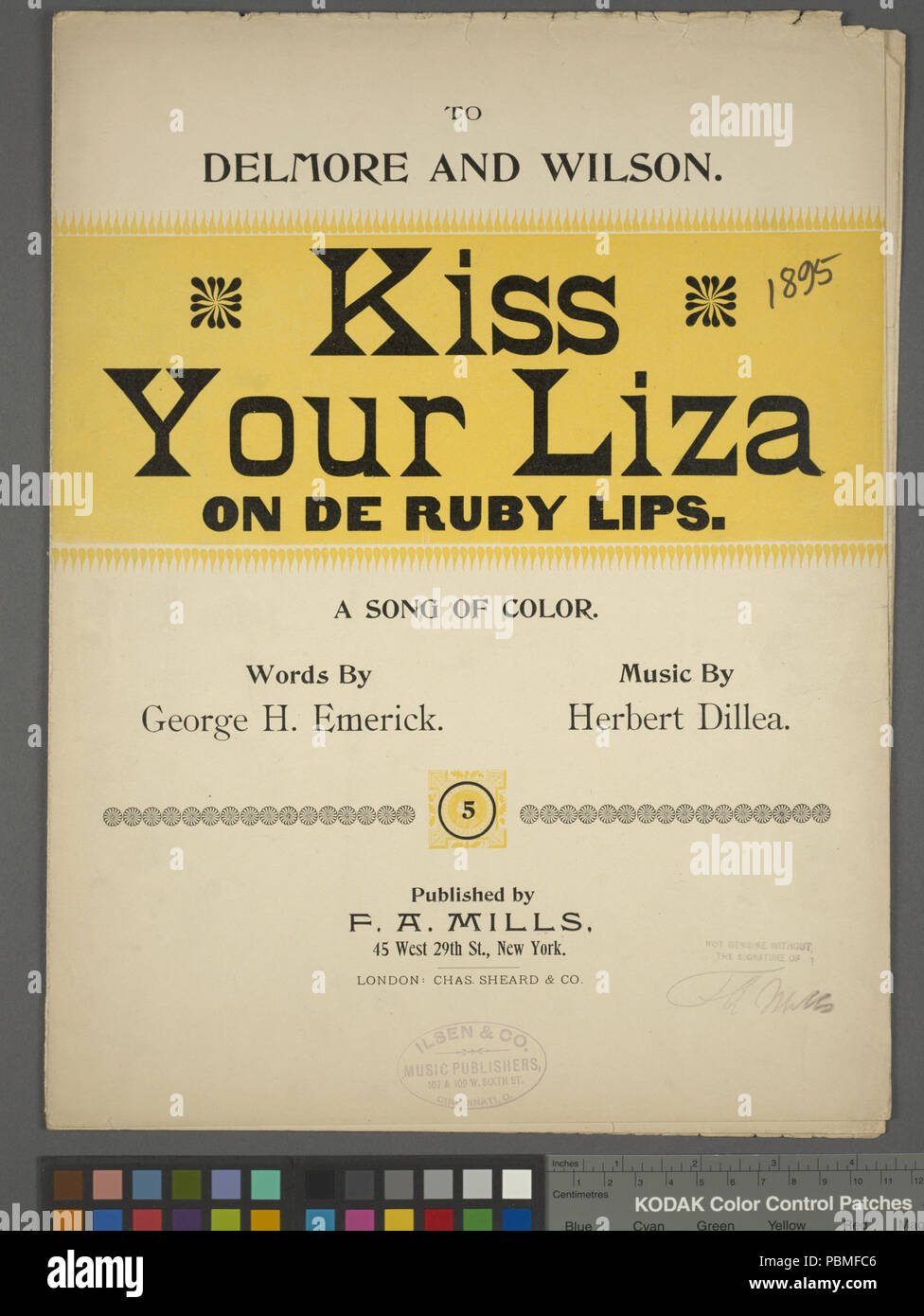 863 Kiss votre Liza sur de lèvres rubis (NYPL)-463823-1255366 Hades Banque D'Images