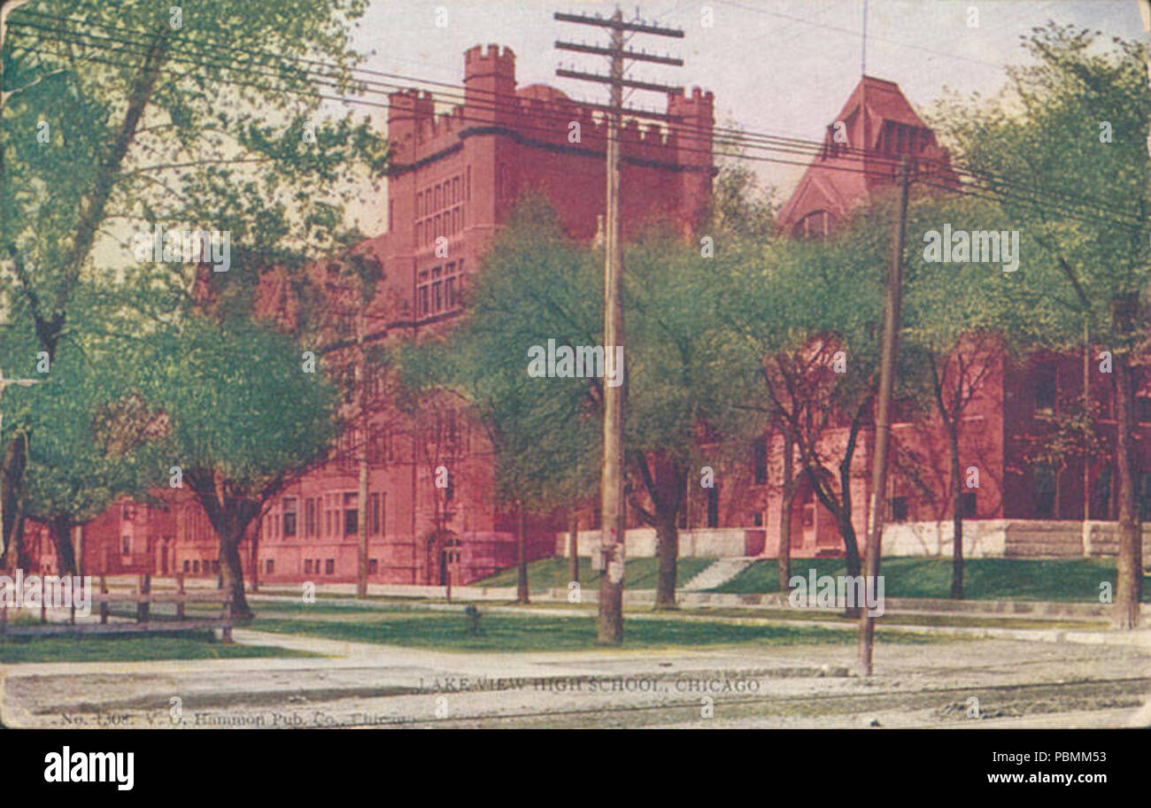 883 Lake View High School, Chicago (NPAR) 416118 Banque D'Images