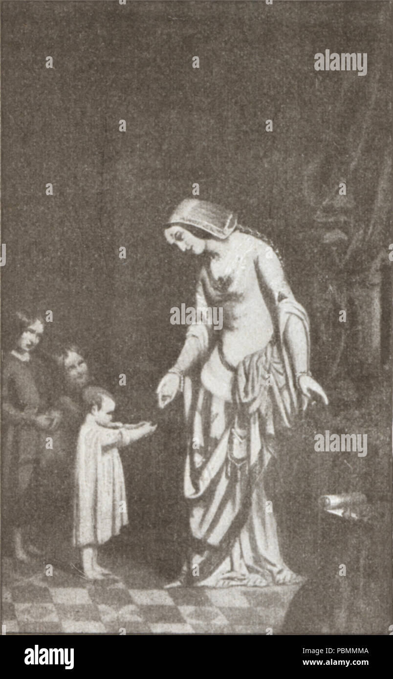 890 Le corset de Toilette - 15 Fig. Banque D'Images