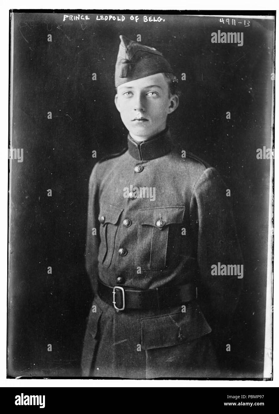 896 Léopold III de Belgique en 1919 Banque D'Images