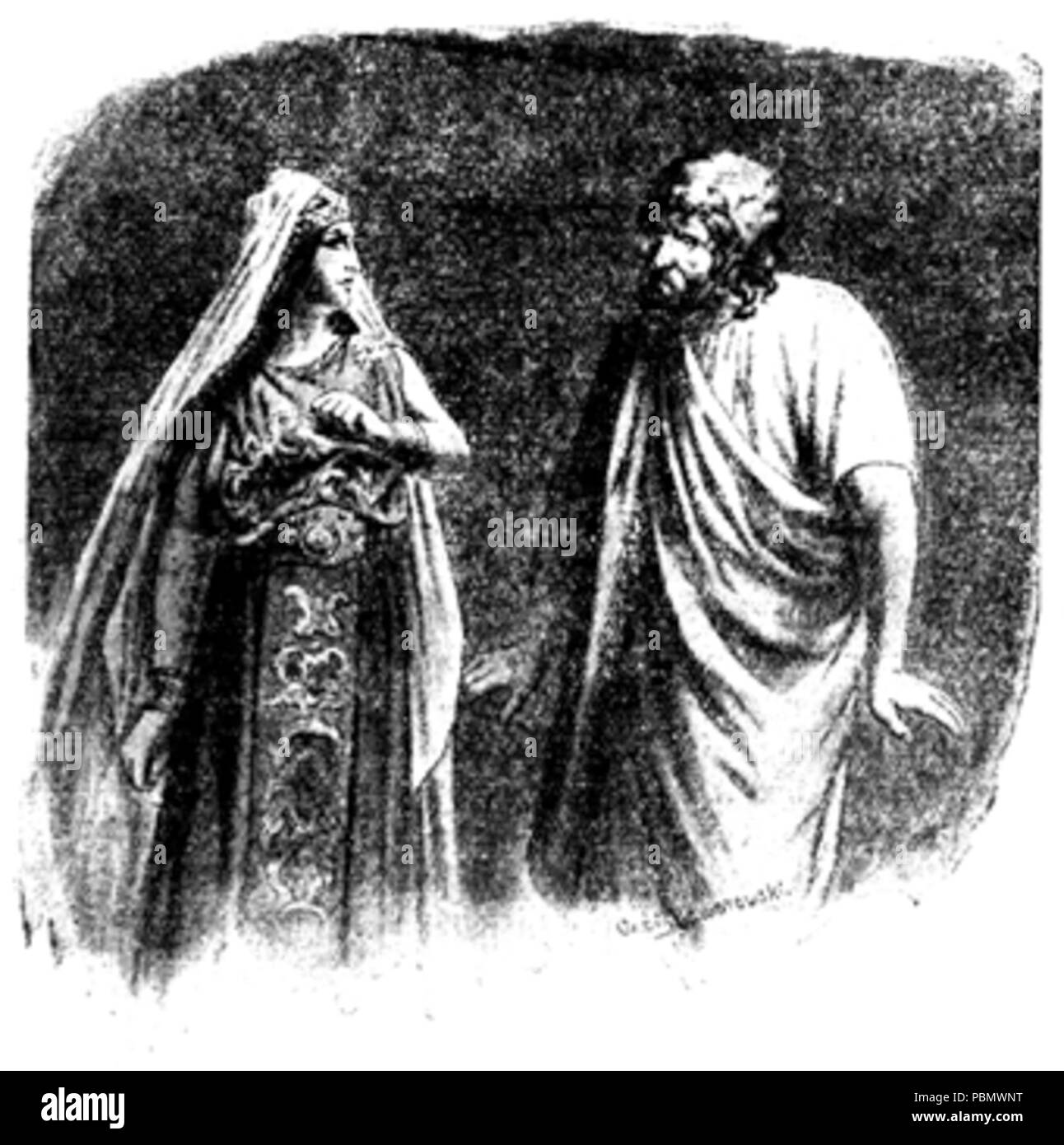 918 Lewis Wallace - Ben-Hur str 463 Banque D'Images