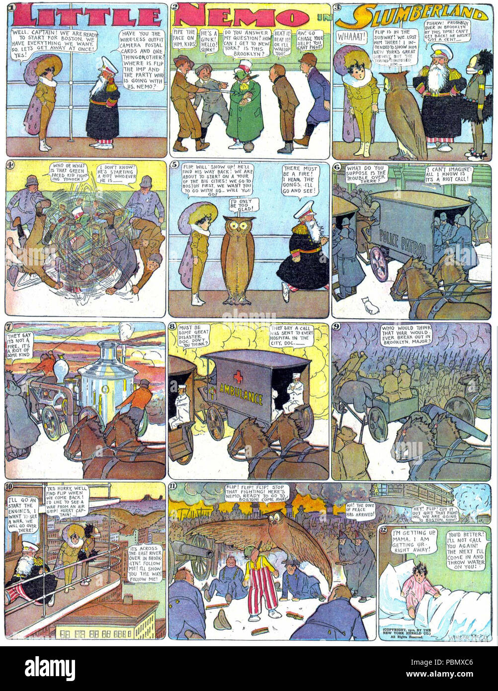 927 Little Nemo 1910-1912-04 Banque D'Images 927 Little Nemo 1910-1912-04 Banque D'Images