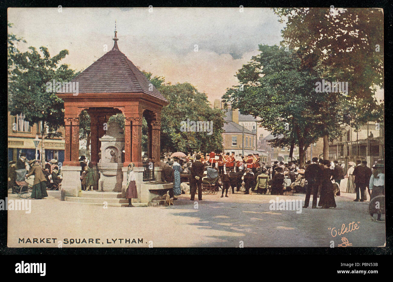 999 Place du marché, Lytham. Npar (443157) Banque D'Images