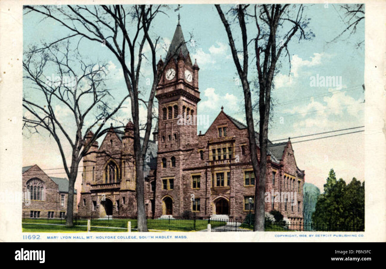 1003 Mary Lyon Hall, Mt Holyoke College (NEN 9413) Banque D'Images