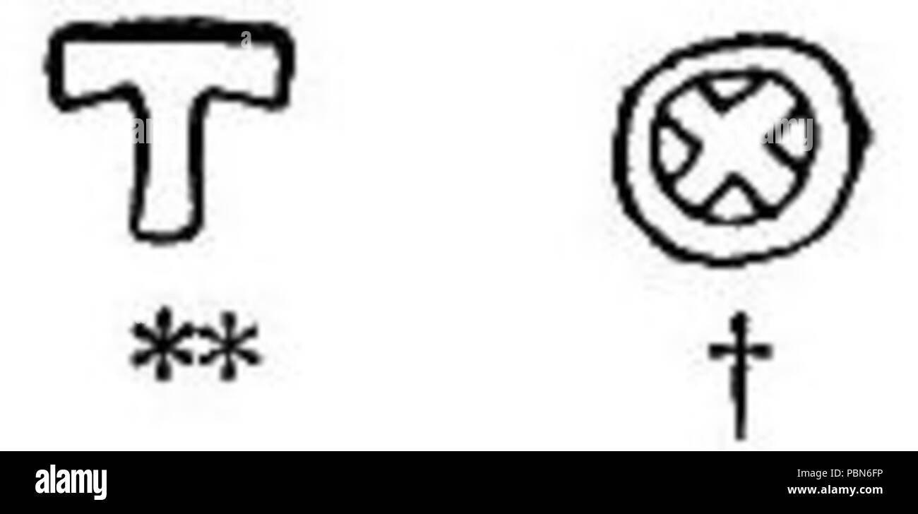 Hiéroglyphes Mayas 1009 Sidenote 24b-c Banque D'Images