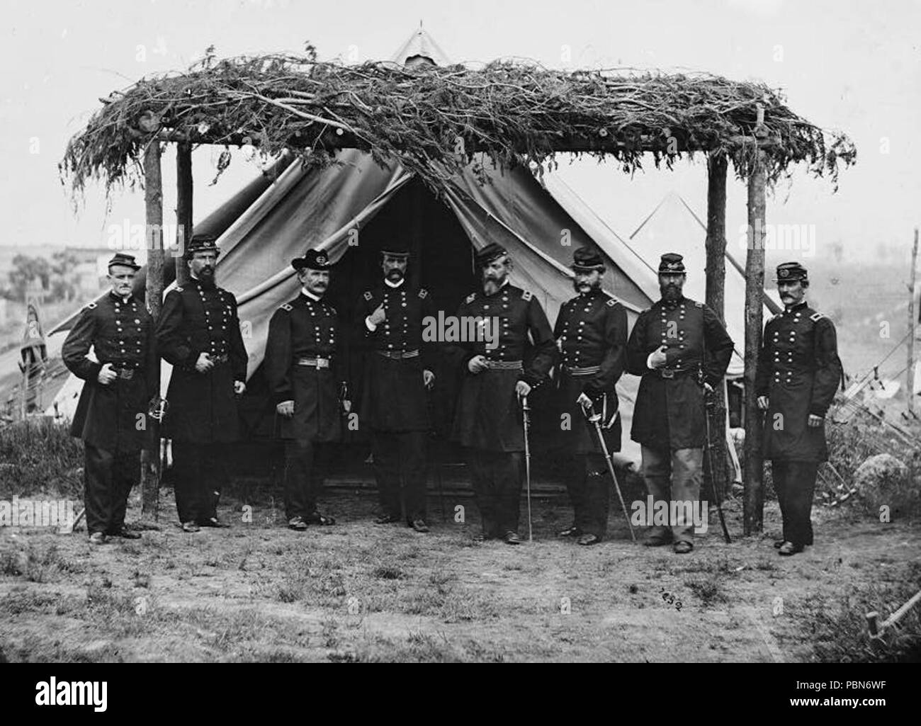 Meade 1011Army-Potomac Banque D'Images