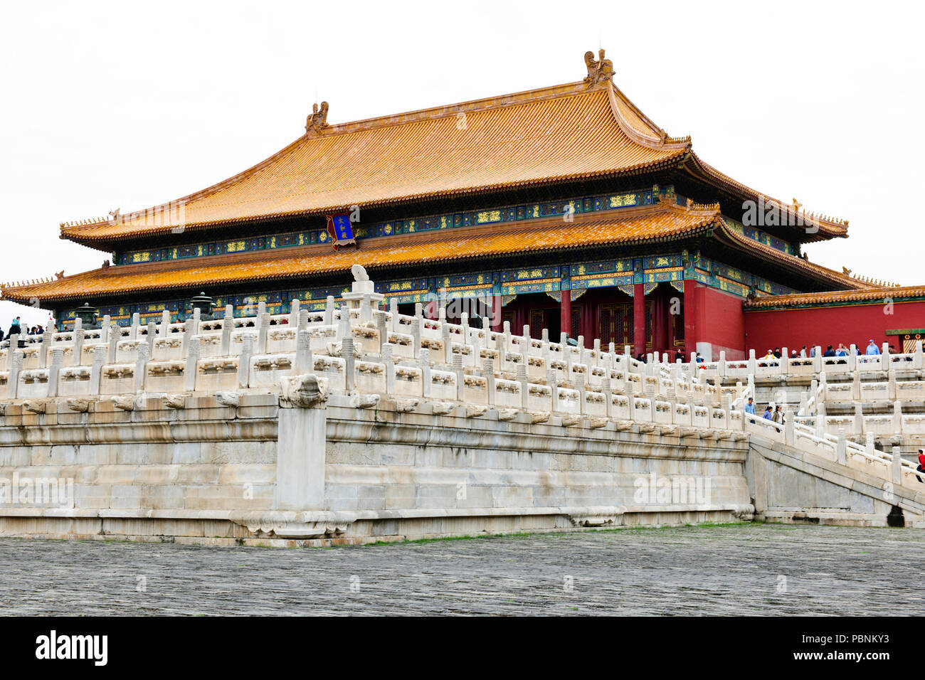 Cité Interdite, Musée du Palais, (Gugong),la Place Tiananmen, Beijing, République populaire de Chine, République populaire de Chine, Banque D'Images