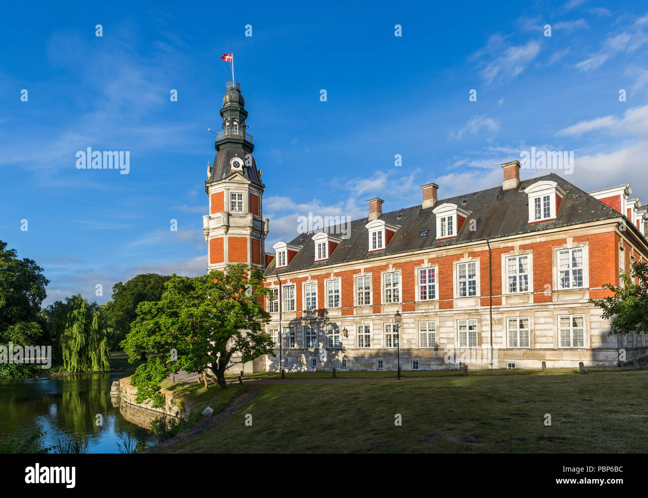 Parkhotel mondovi Château près de Faaborg sur l'île de Fionie Banque D'Images