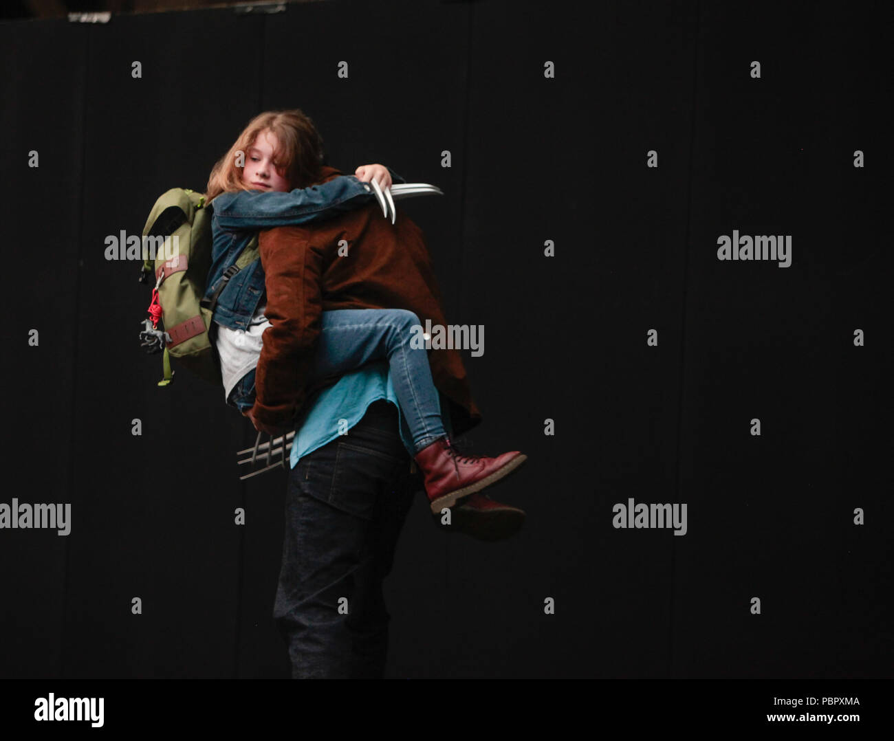 London UK 29 Juillet 2018 London Film & Comic Con cos joueurs avec costumes de stars préférés à partir de la télévision, participant à la finale grande mascarade@Paul/Quezada-Neiman Alamy Live News Banque D'Images