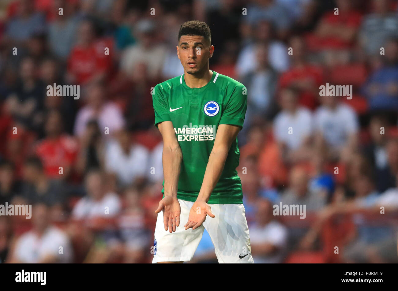 Brighton et Hove Albion Leon Balogun Banque D'Images