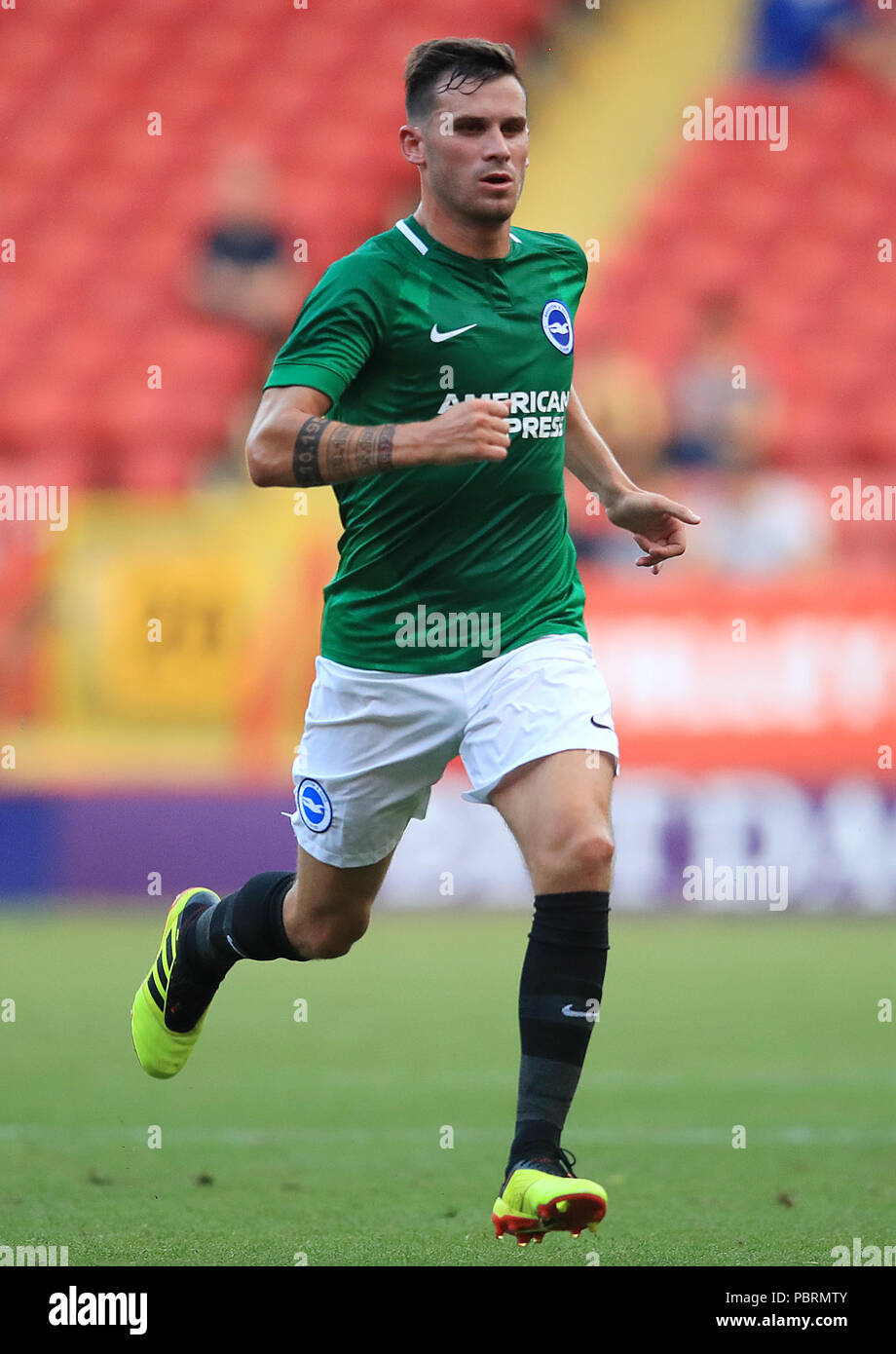 Brighton et Hove Albion Pascal Gross Banque D'Images