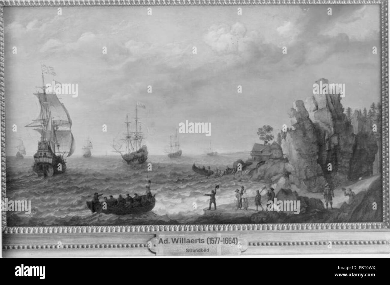 Adam Willaerts - Strandbild - 4819 - Banque D'Images