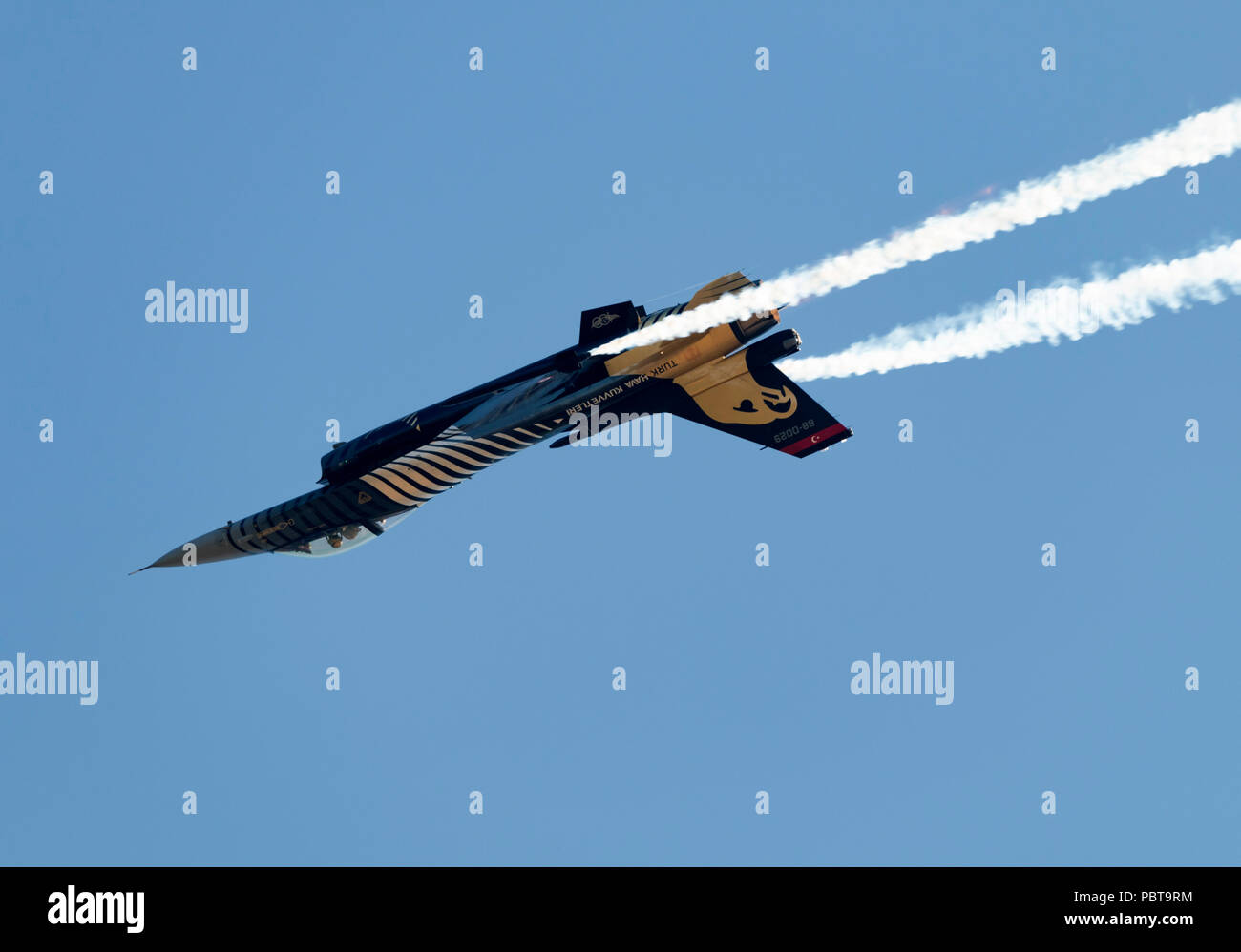 Oloturk', 'F-16C Fighting Falcon, de l'air turque, Banque D'Images