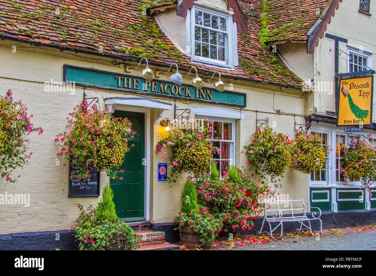 The Peacock Inn, Suffolk, UK Banque D'Images