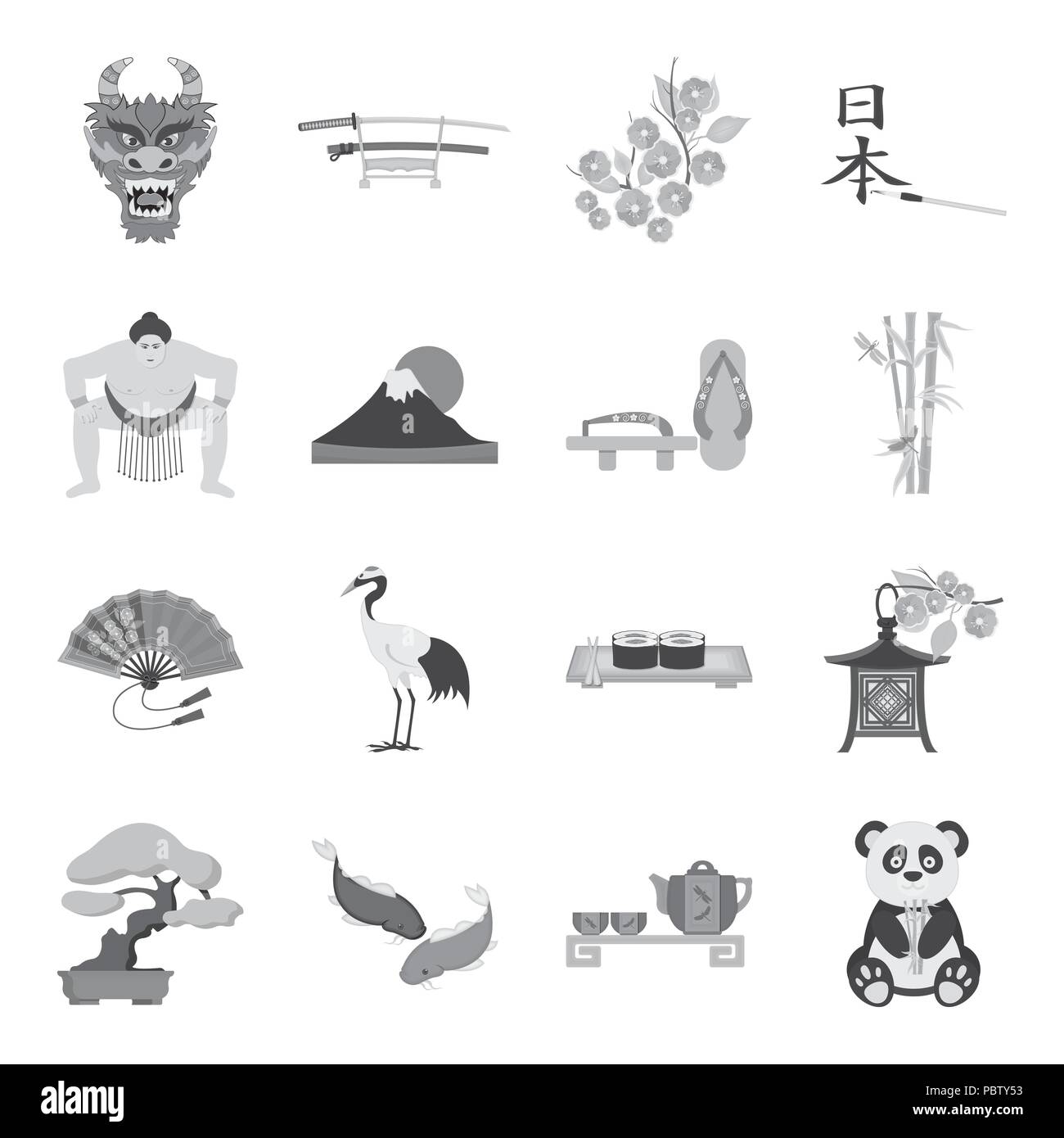 Attributs,art,bambou,bonsai,calligrapgy,collection,pays,,grue couronnée,Culture,sur,design,ventilateur,dragon,fonctionnalités,fleurs,fuji,icône,geta,illustration,isolé,intéressant, japon, japonais, katana,koi,vue,logo,lanterne,montage,monochrome,panda,rouge,la population,sakura,set,signer,sushi,sumo,thé,symbole,territoire,les voyages,web,vecteur vecteurs vecteur lutteur , Illustration de Vecteur