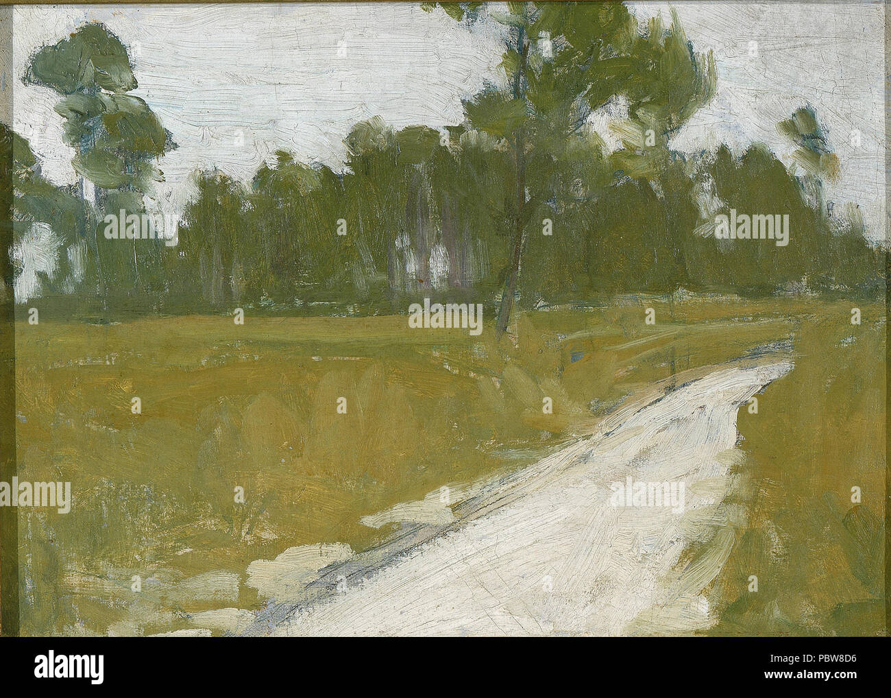 145 route de campagne France SAAM-1983.95.206 1 Banque D'Images