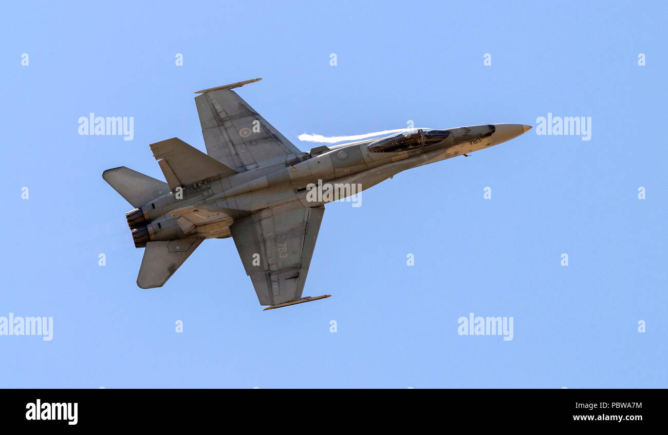 McDonnell Douglas CF-188un Hornet, Aile 3, Royal Canadian Air Force, Banque D'Images