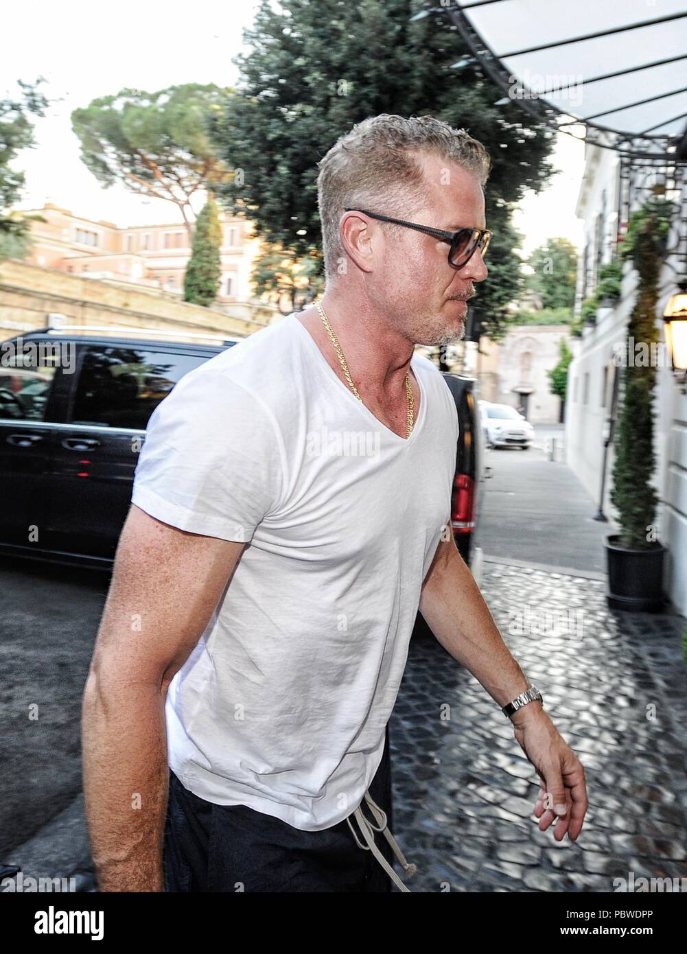 Eric Dane à l'Eden Hôtel à Rome. *** Aucun quotidien *** *** PAS WEB Banque D'Images