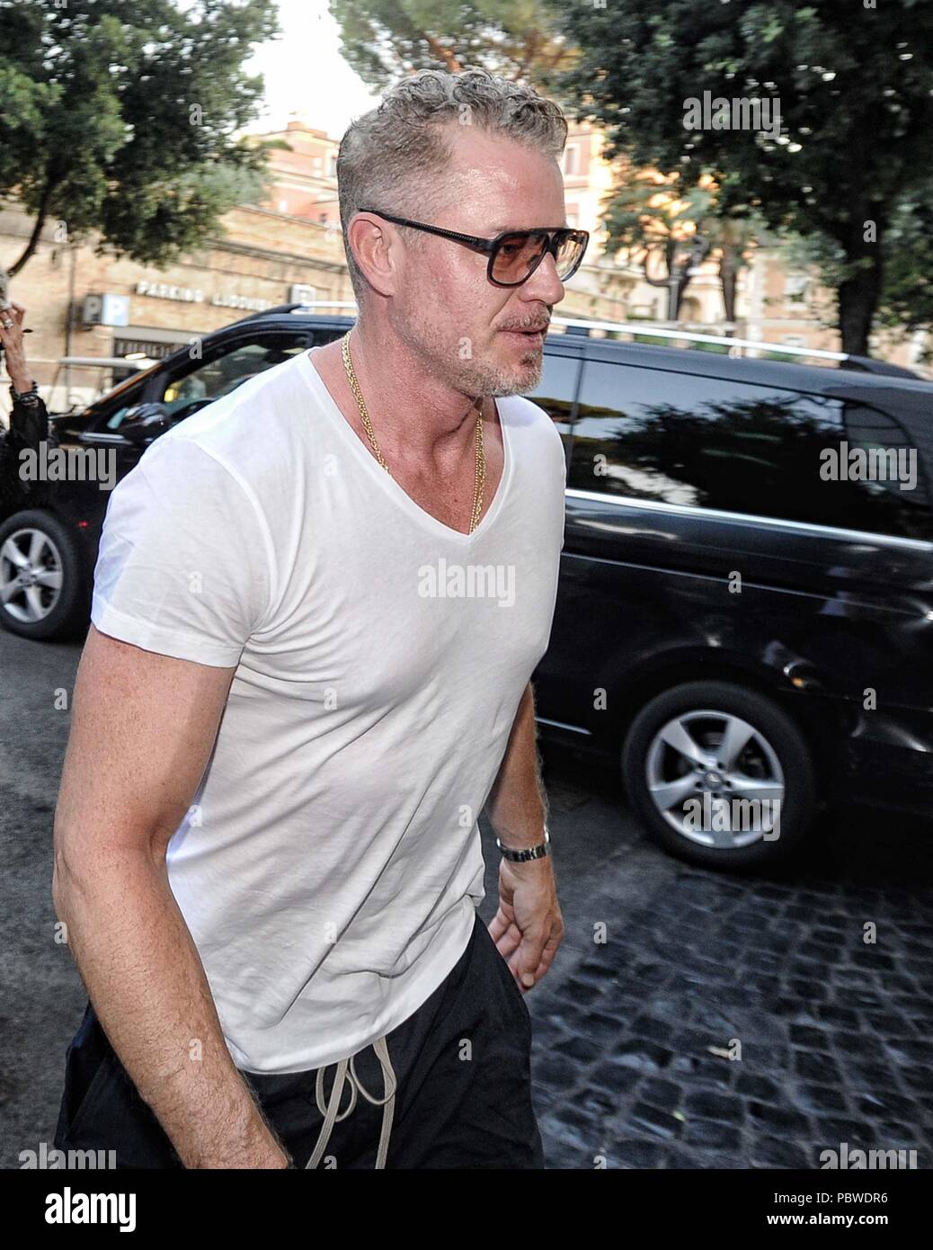 Eric Dane à l'Eden Hôtel à Rome. *** Aucun quotidien *** *** PAS WEB Banque D'Images