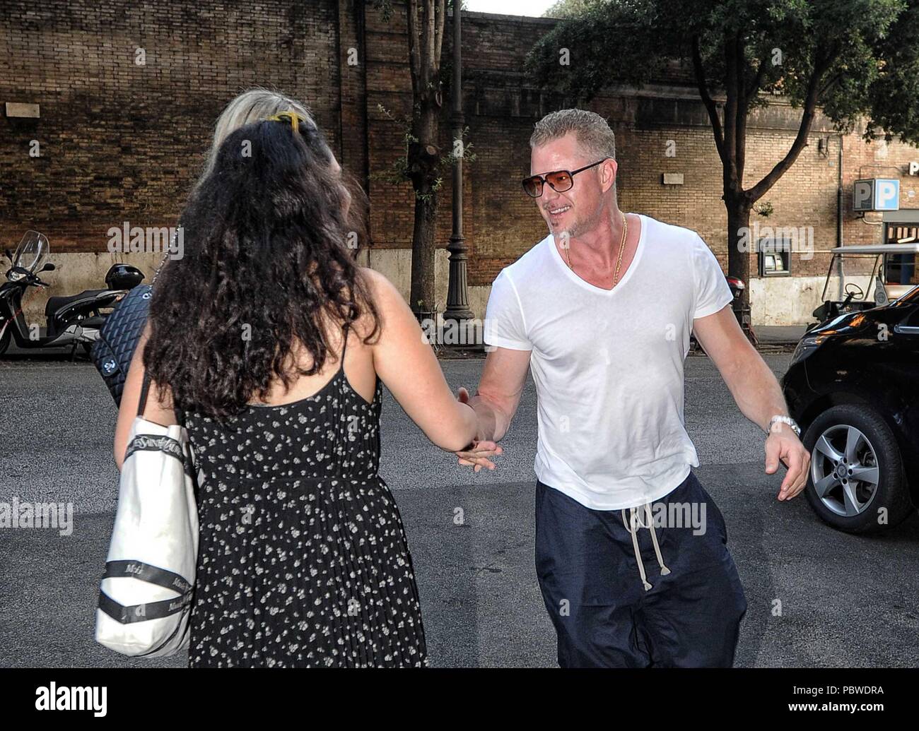 Eric Dane à l'Eden Hôtel à Rome. *** Aucun quotidien *** *** PAS WEB Banque D'Images