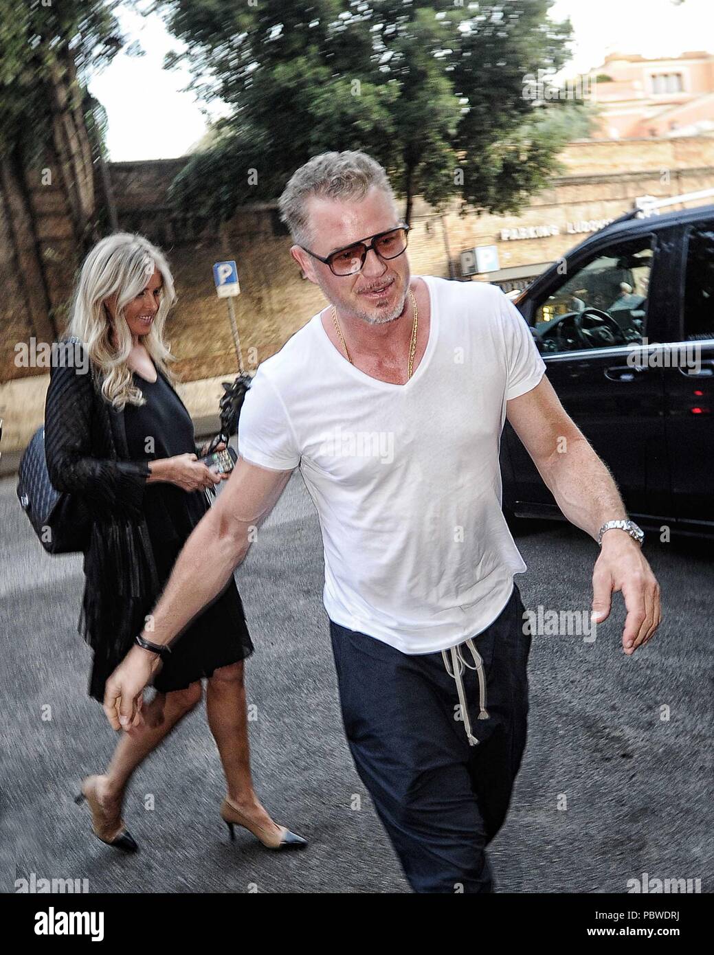 Eric Dane à l'Eden Hôtel à Rome. *** Aucun quotidien *** *** PAS WEB Banque D'Images