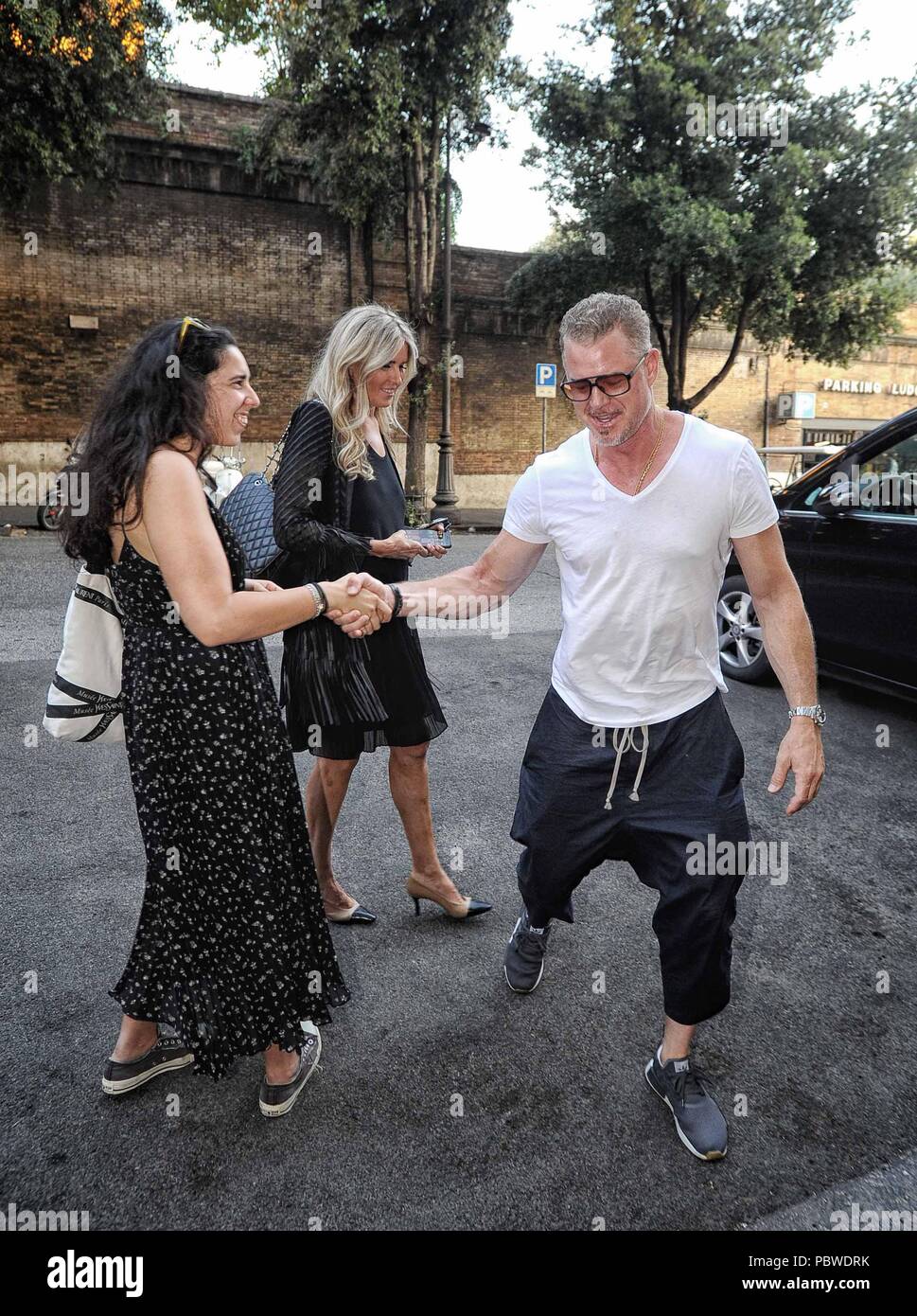 Eric Dane à l'Eden Hôtel à Rome. *** Aucun quotidien *** *** PAS WEB Banque D'Images