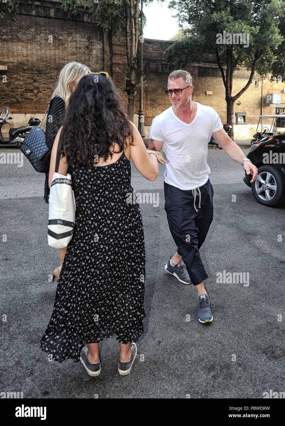 Eric Dane à l'Eden Hôtel à Rome. *** Aucun quotidien *** *** PAS WEB Banque D'Images