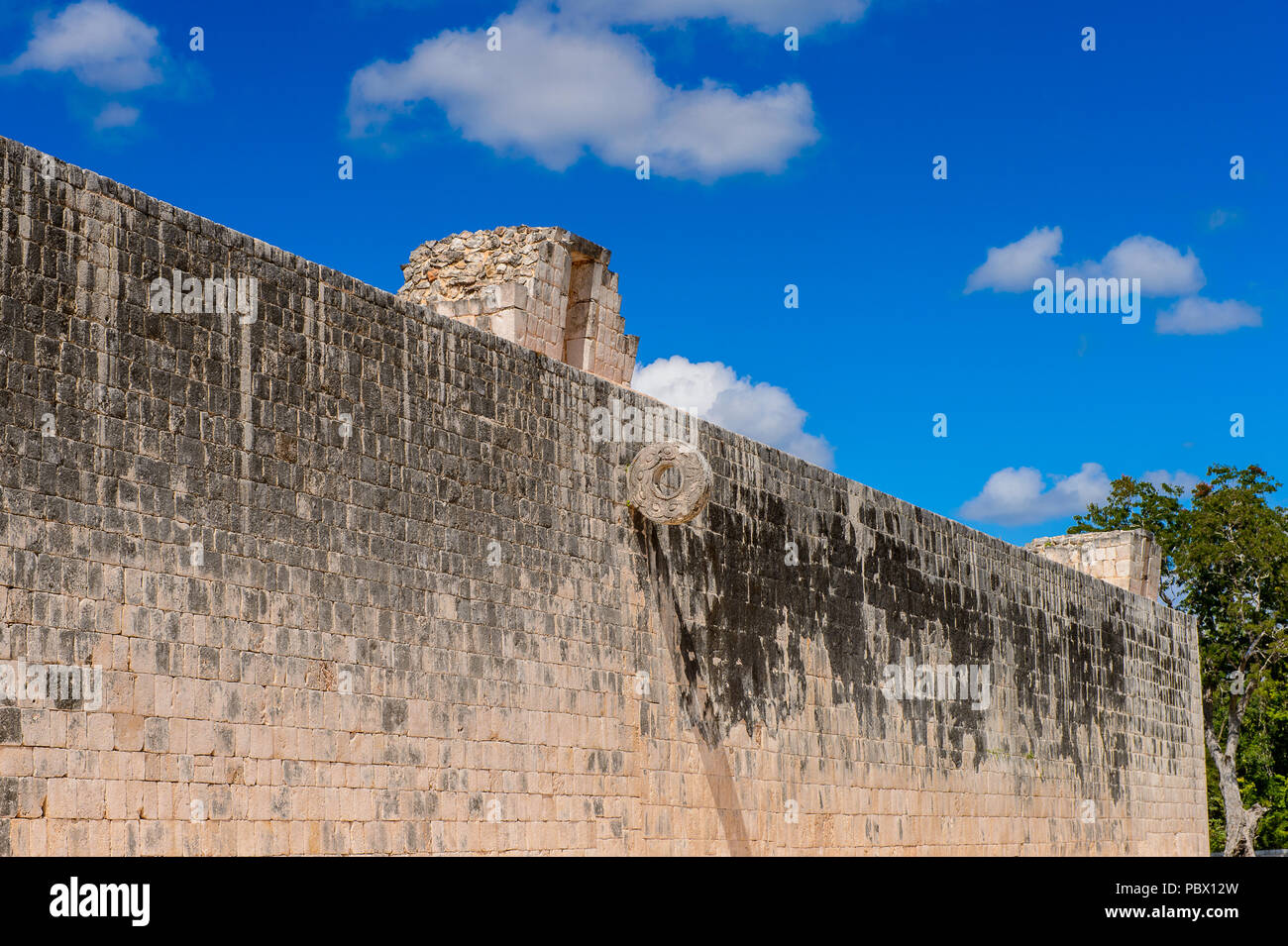 Chichen Itza, Tinum Municipalité, l'état du Yucatan. C'était une grande ville précolombienne construite par les Mayas de la période classique de Terminal. L'UNESCO Wor Banque D'Images