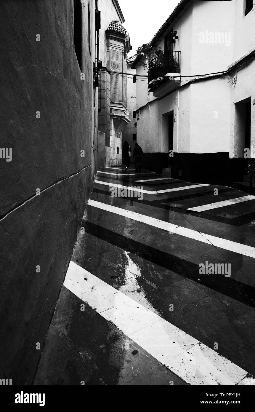 Malaga Alley Banque D'Images