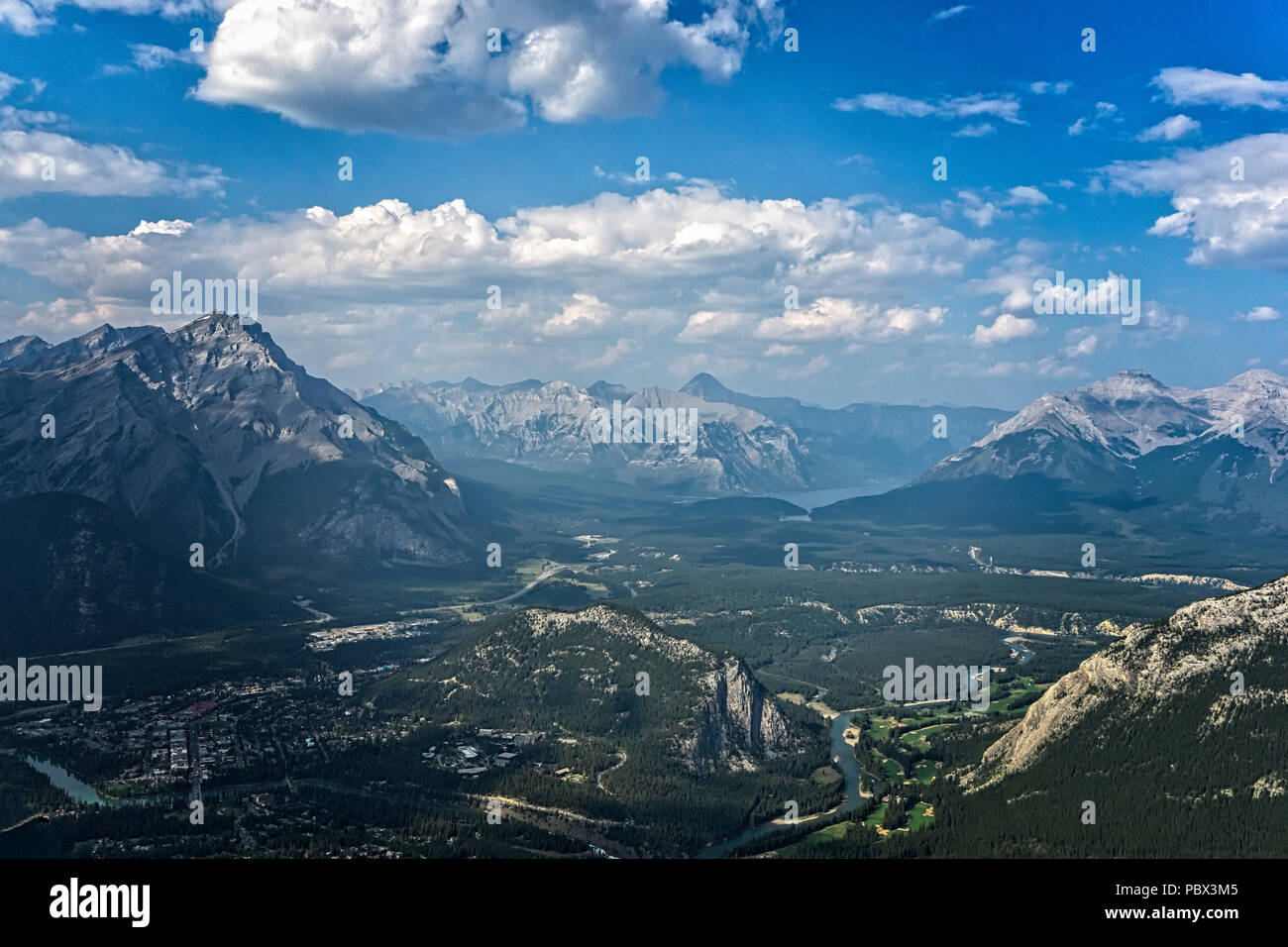 Banff National Park Alberta Canada Banque D'Images