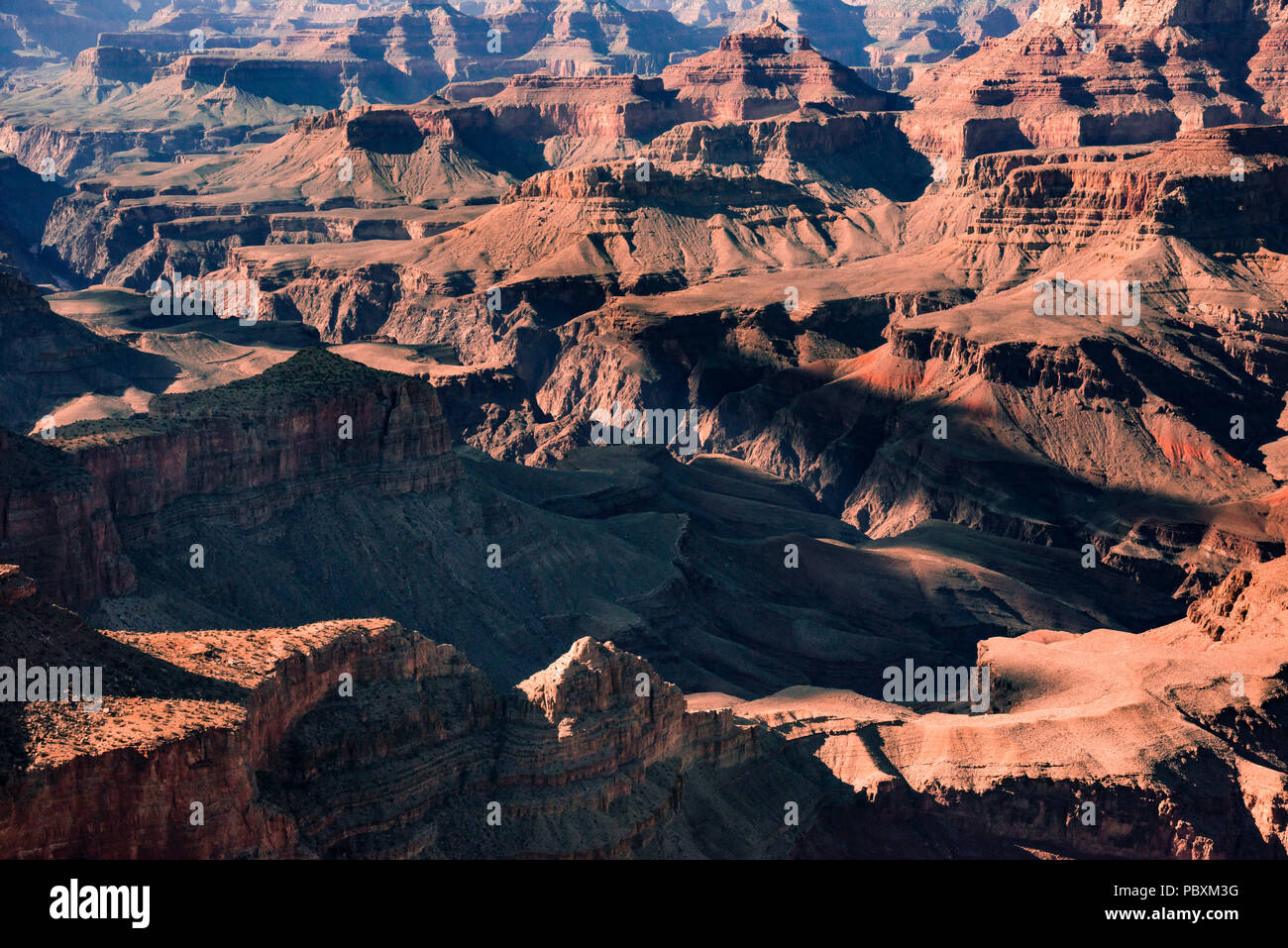 Le Parc National du Grand Canyon, Arizona, USA Banque D'Images