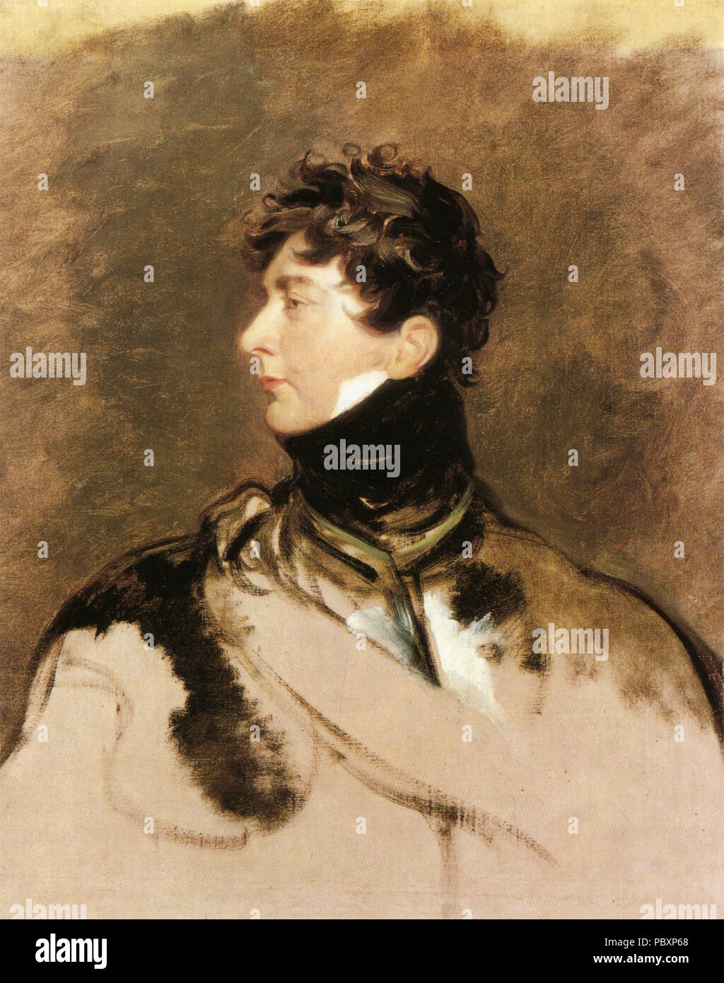 239 George IV par sir Thomas Lawrence Banque D'Images