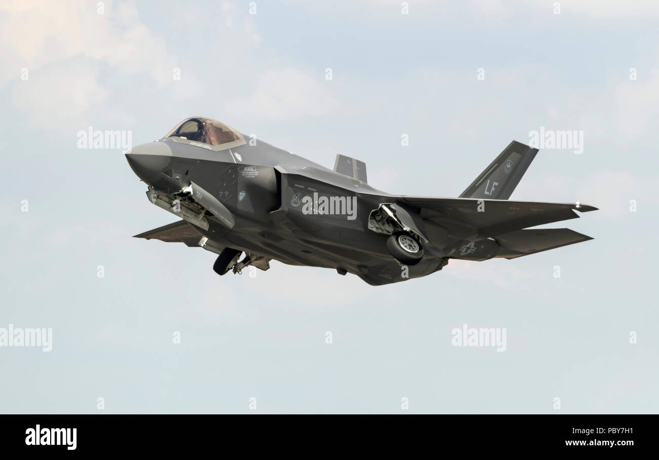 Lockheed Martin F35A Lightning II, Luke Air Force Base, Banque D'Images