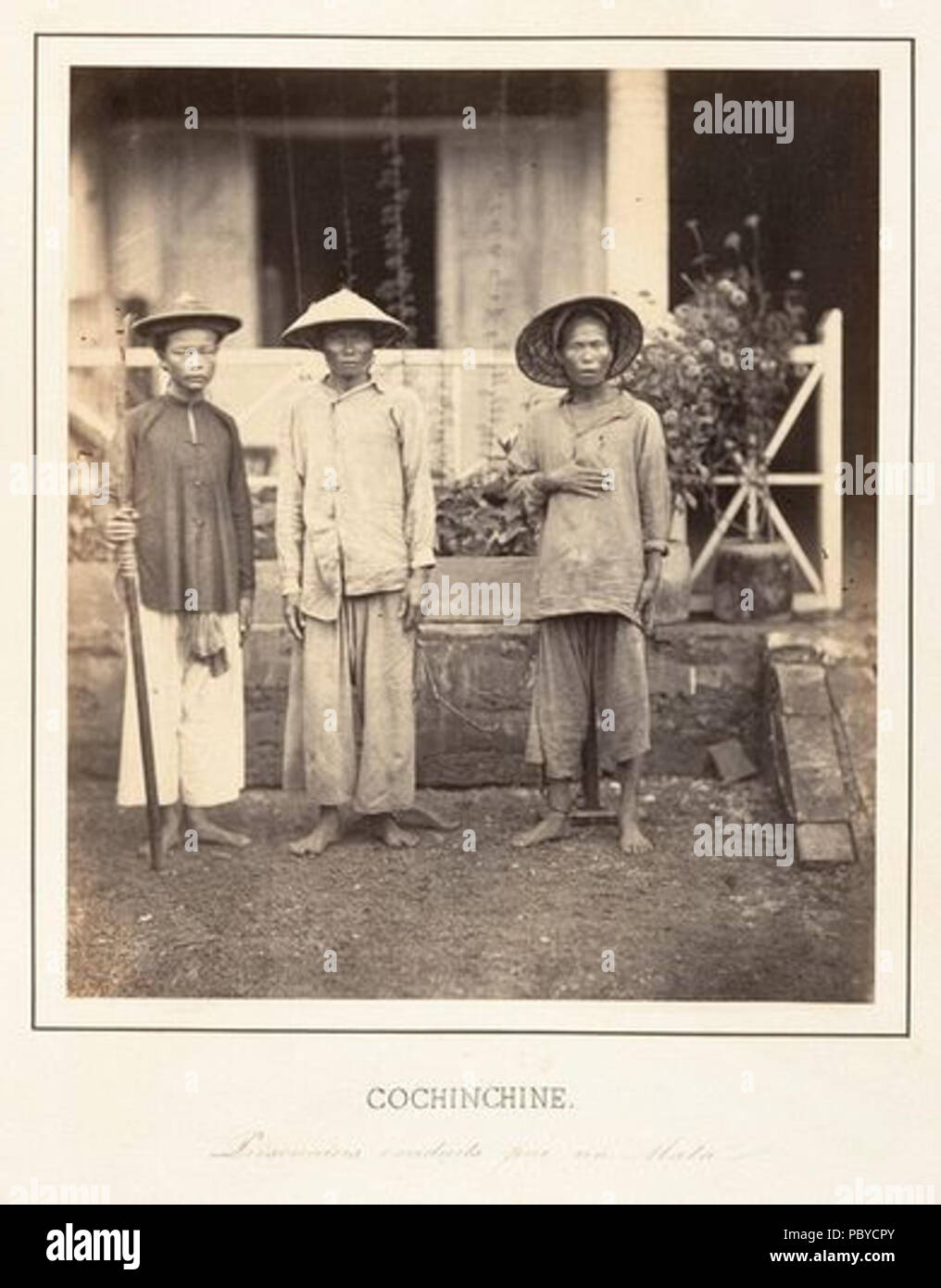 186 prisonniers Emile gsell Banque D'Images