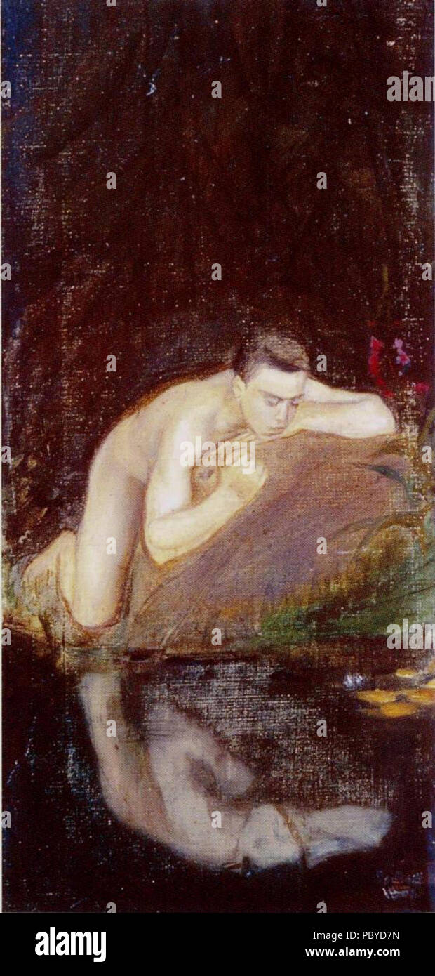 187, 1897 Enckell Narkissos Banque D'Images 187, 1897 Enckell Narkissos Banque D'Images