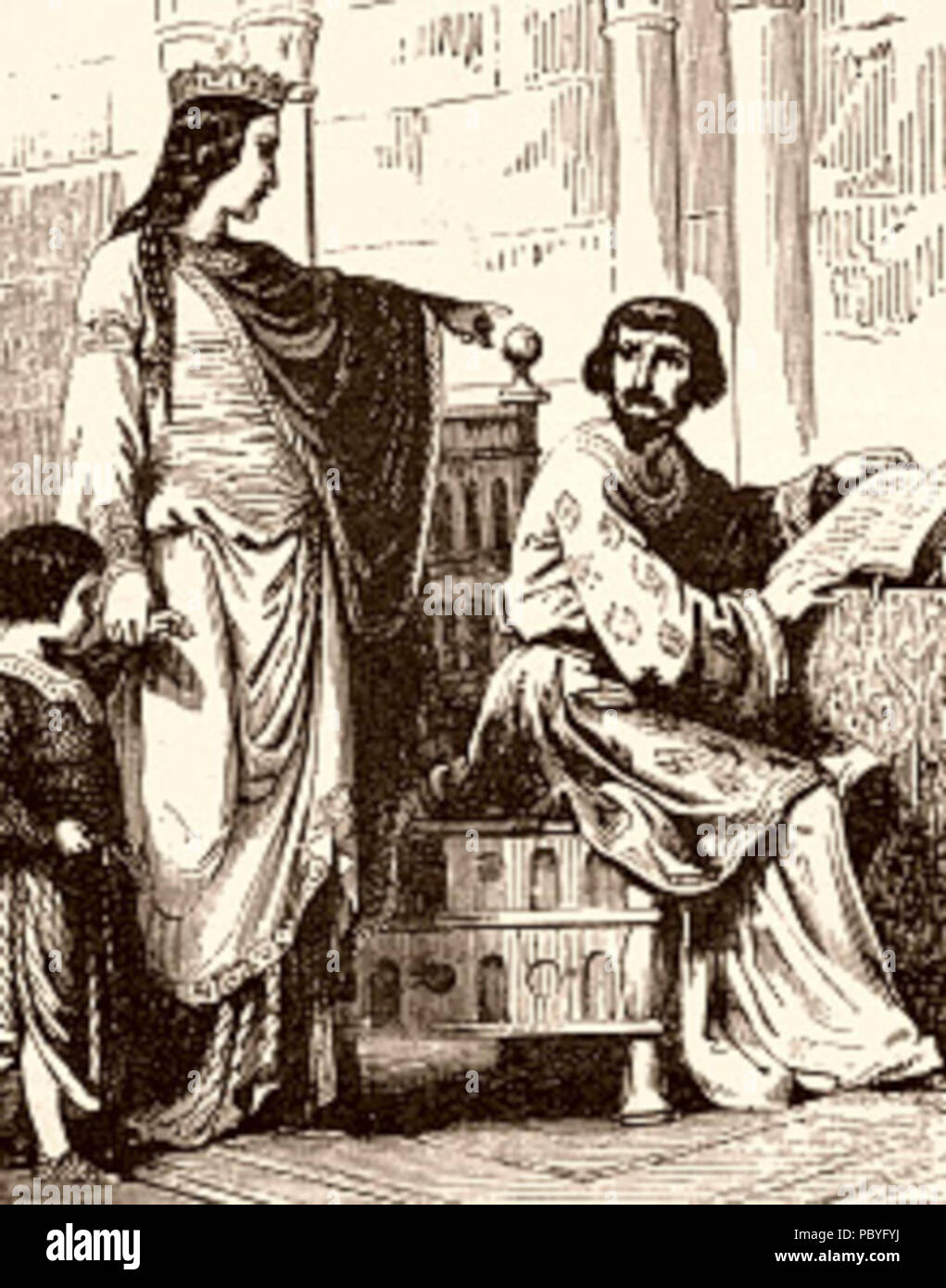 141 Constance d'Arles Banque D'Images