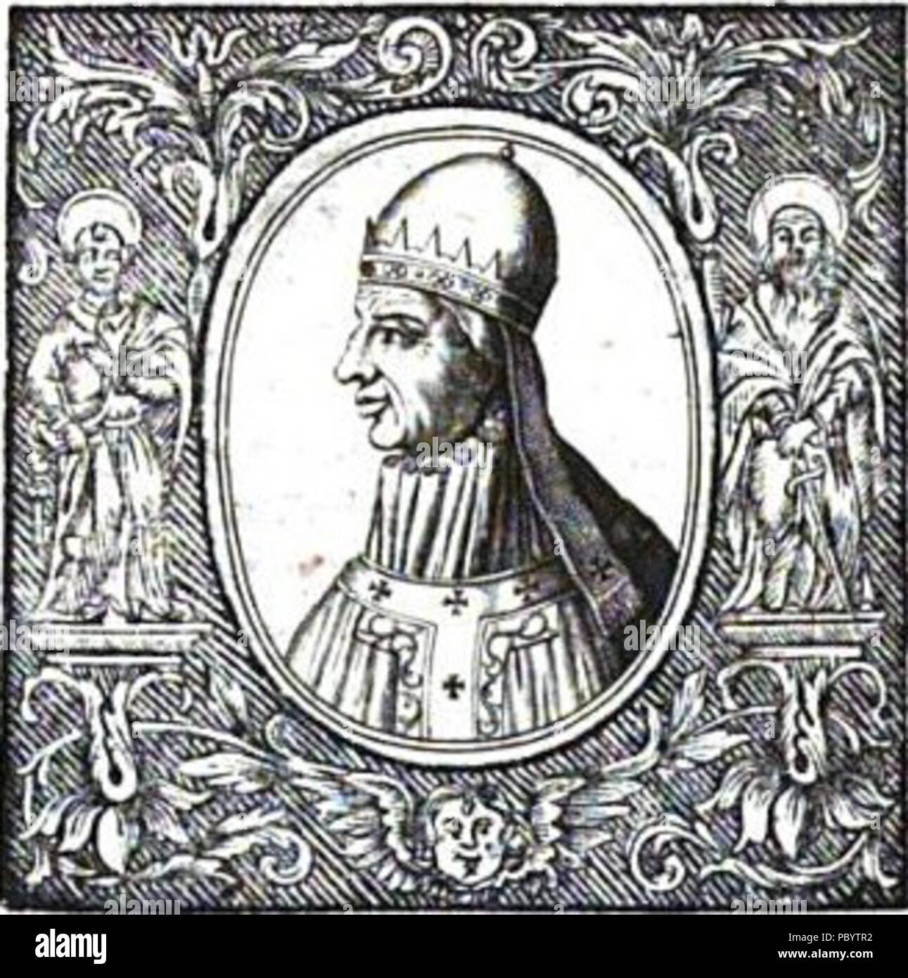 254 Gregorio XI Banque D'Images