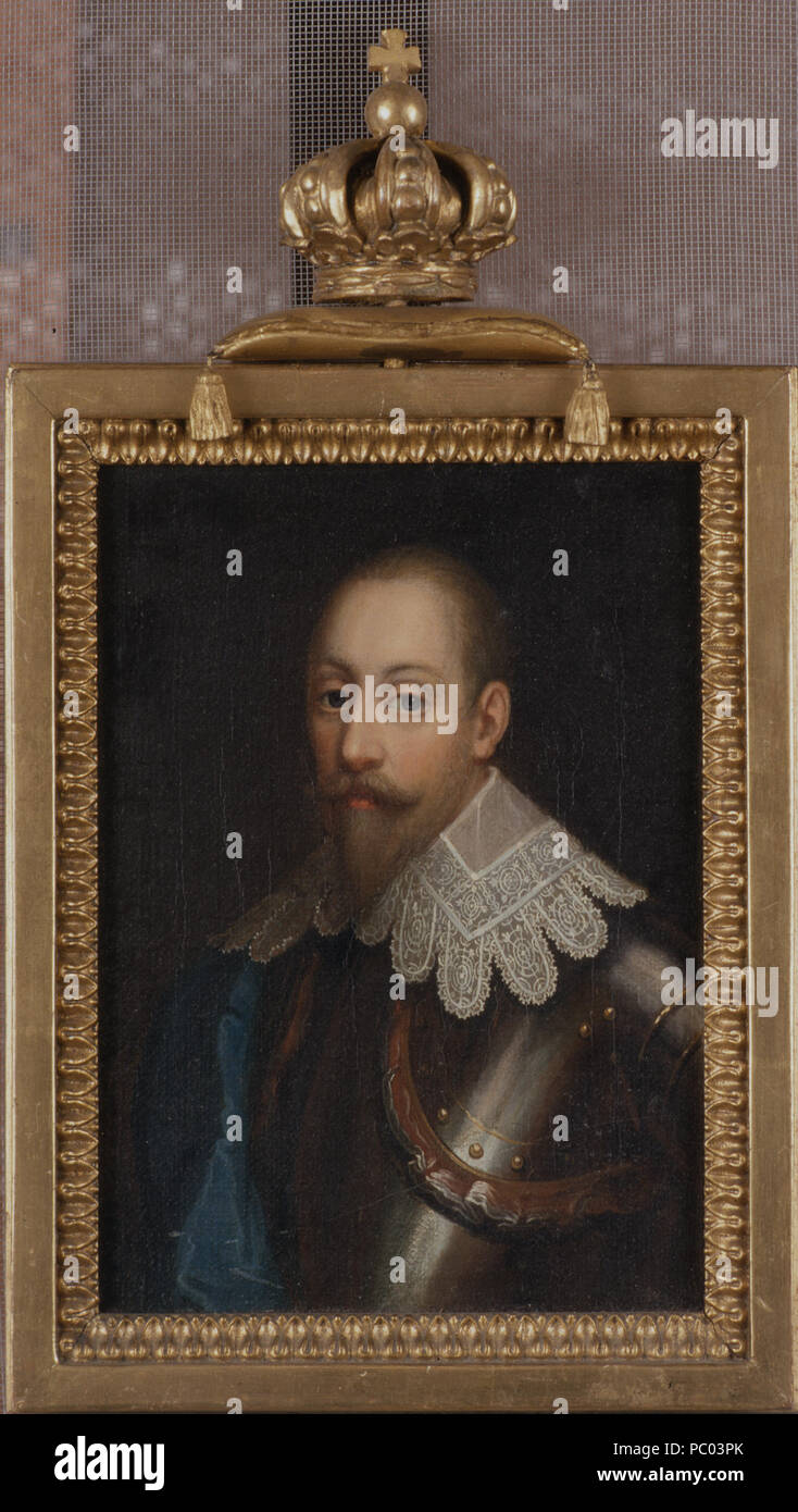 40 Gustave II Adolphe, 1594-1632, kung av Sverige (Ulrica Fredrica Pasch) - Nationalmuseum - 39200 Banque D'Images