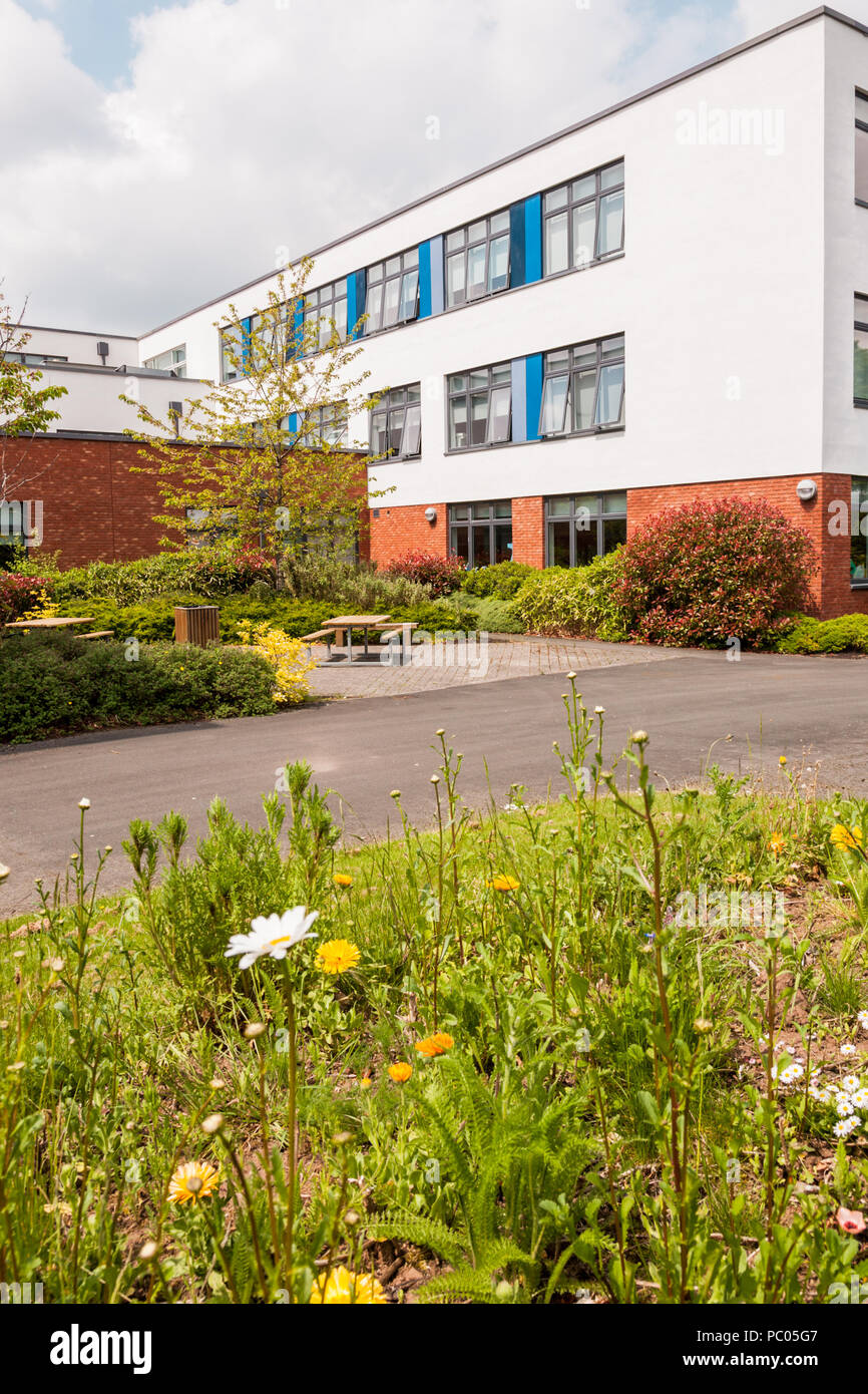 L'école secondaire moderne, North High School, Bromsgrove Bromsgrove, Worcestershire UK construit par BAM 2017 Banque D'Images