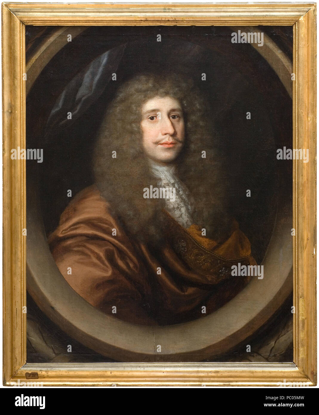 NM 1464 Meytens Martin 1630-1702 : Köpmannen Pieter von Breda 87 Le commerçant Pieter von Breda (Martin Mijtens (1630-1702) - Nationalmuseum - 18467 Banque D'Images