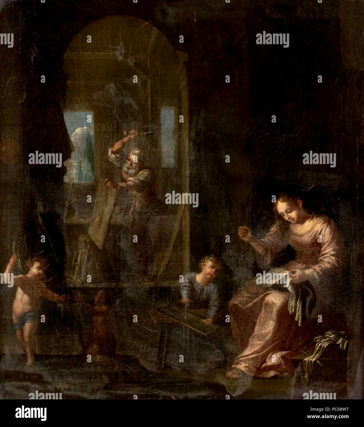 268 Haus Nazareth deutsch 17 jh Banque D'Images