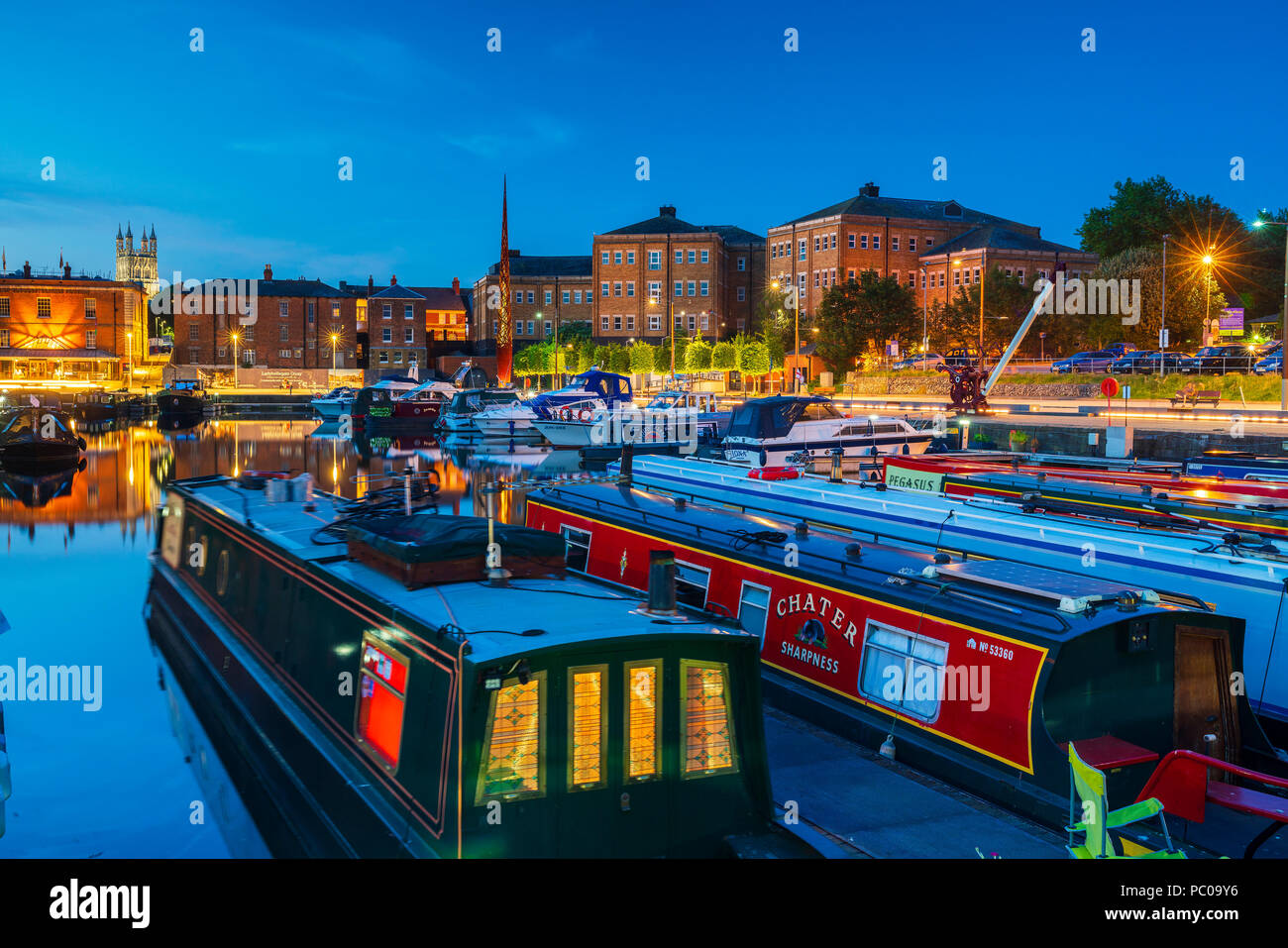 Gloucester Docks, Gloucester, en Angleterre, Royaume-Uni, Europe Banque D'Images