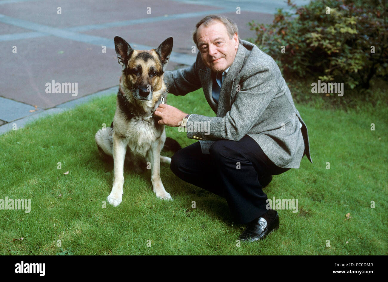 Stikkan Anderson , 1931-1997. Sig Anderson, plus connu pour la gestion du groupe de pop suédois ABBA. Photographié ici en 1986. Banque D'Images